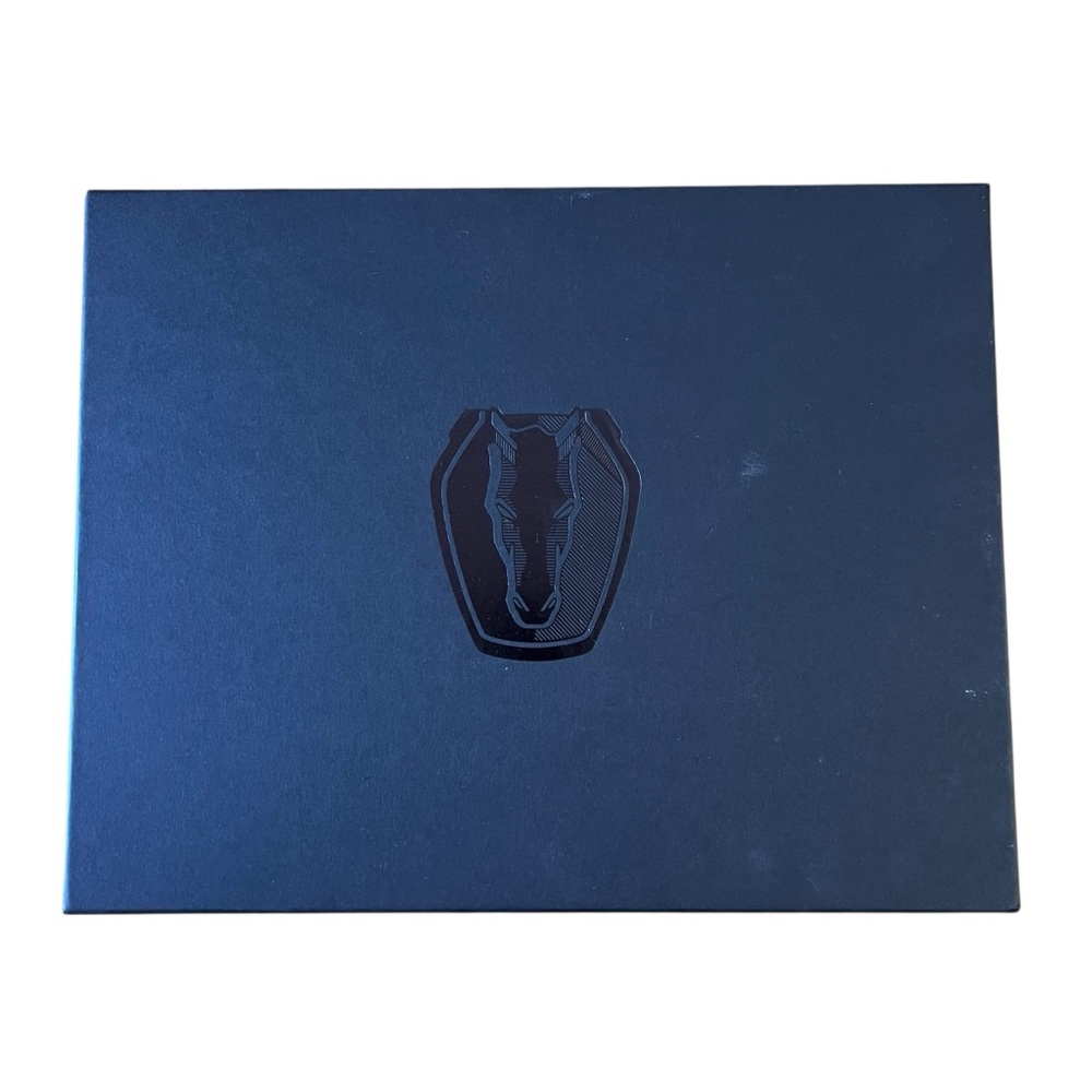 Ford Mustang Dark Horse Black Storage Gift Novelty Box 14" x 11" x 3.5" American